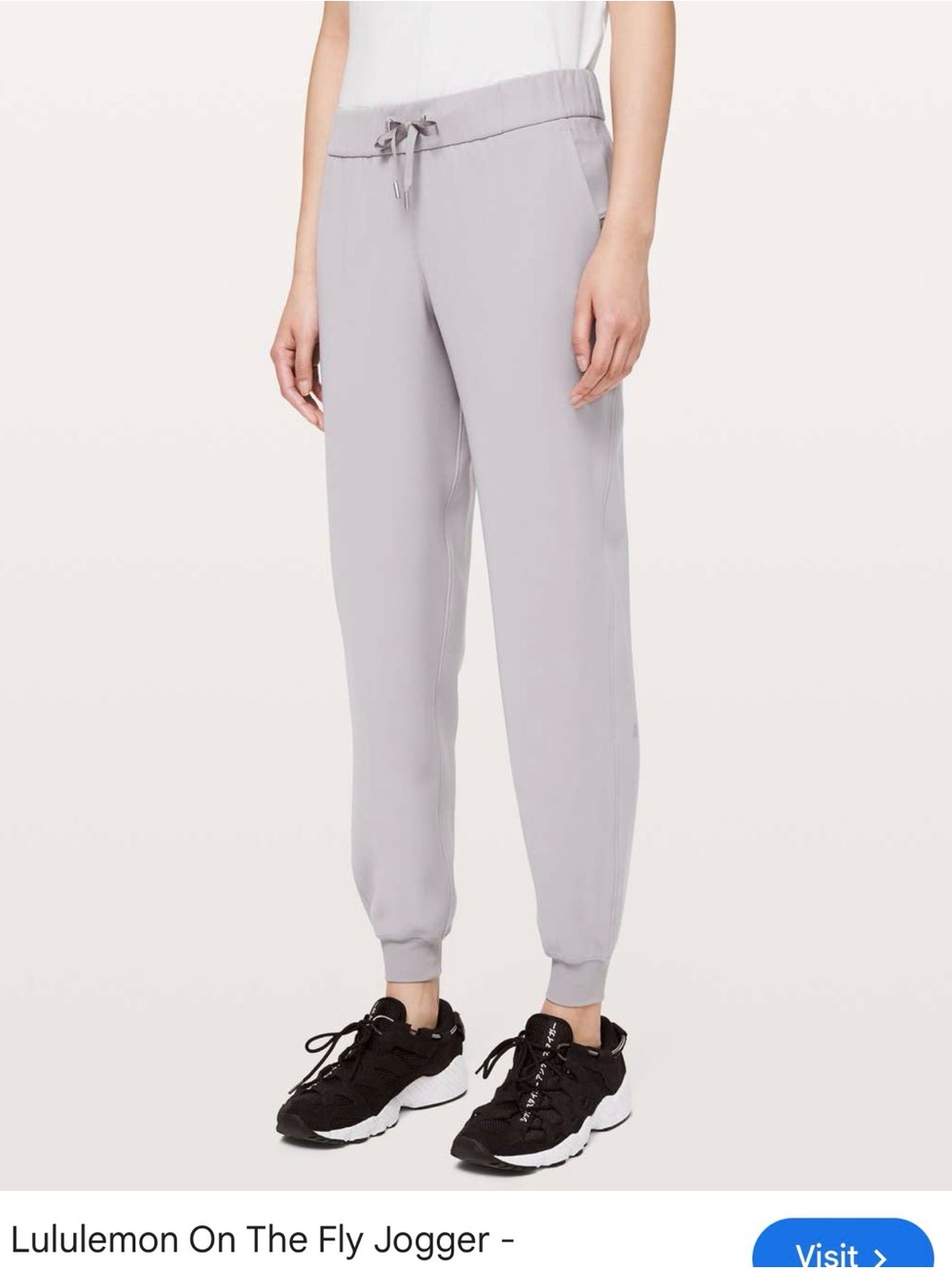 lululemon athletica On The Fly Jogger - Lsilver screen lavender